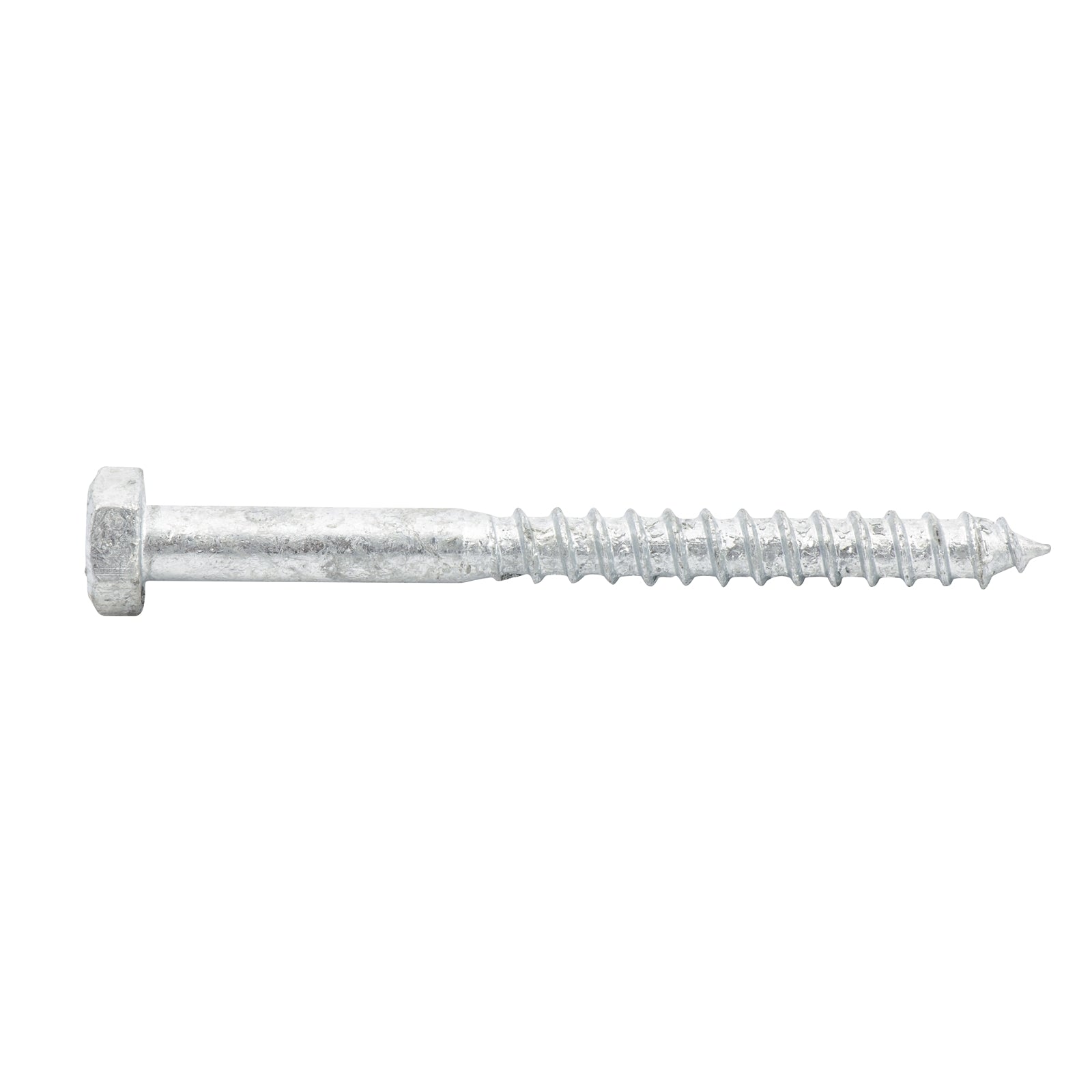 Zenith M8 x 90mm Hot Dipped Galvanised Hex Head Coach Screw - 4.6 Grade Steel