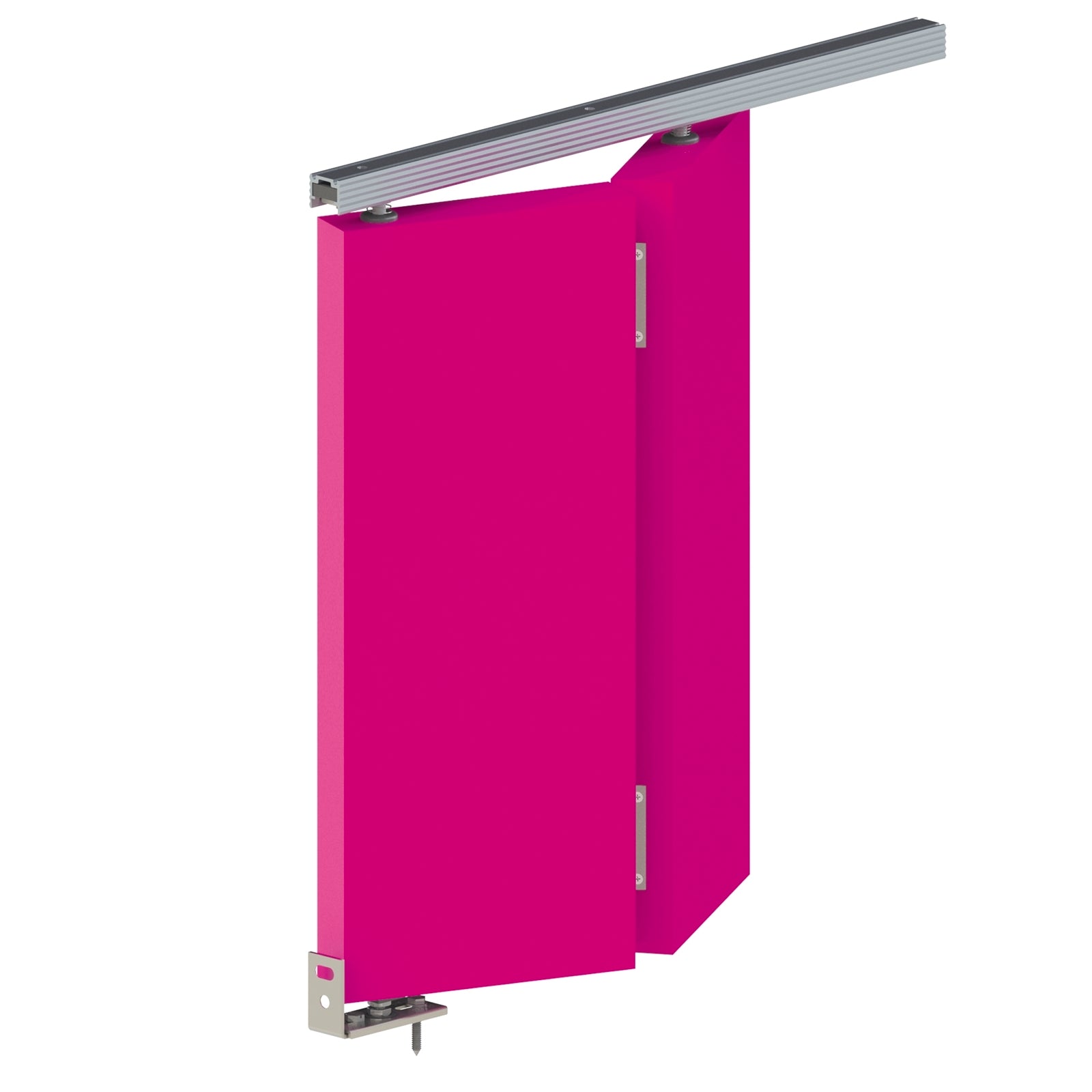 Cowdroy Barracuda 915mm Silver Aluminium Bi-Fold Door Track System