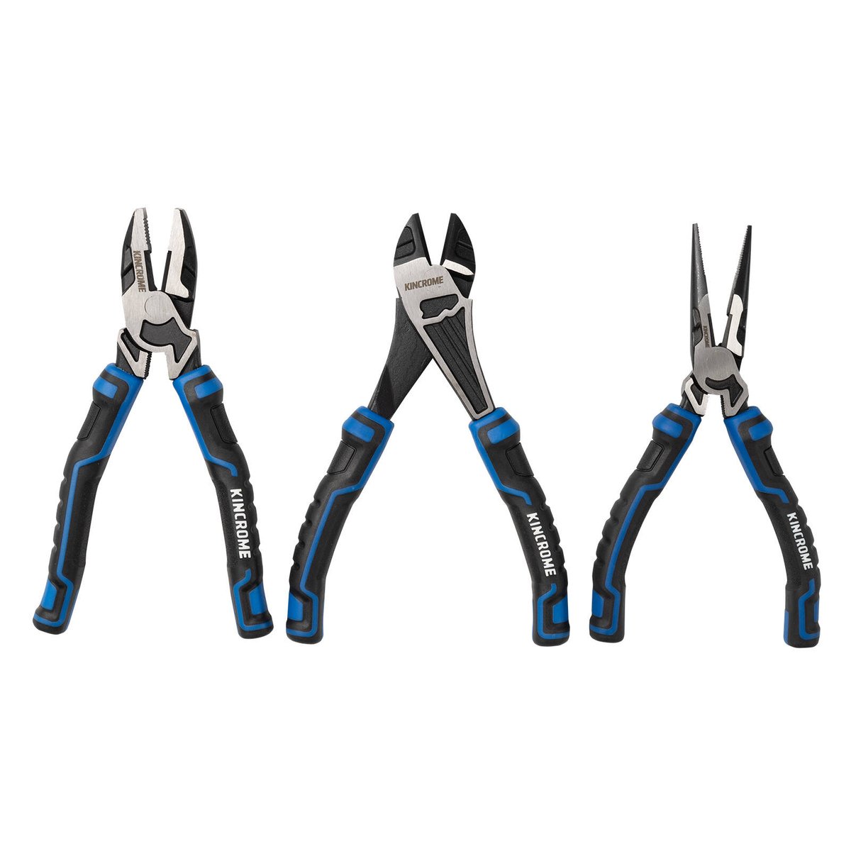 Kincrome 175mm 3 Piece Plier Set