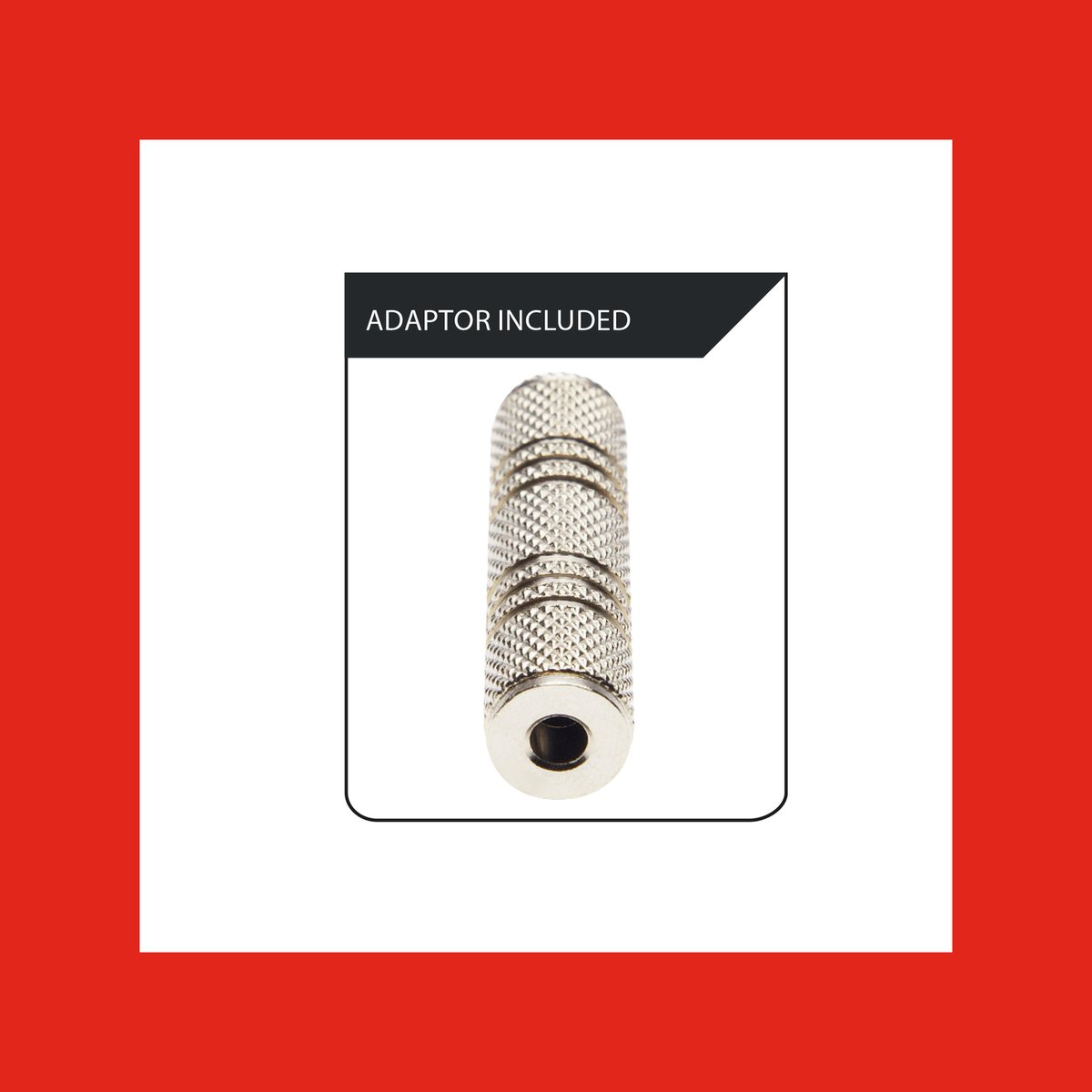 Antsig 3m AUX Cable - 3.5mm Shielded Zinc Alloy Connectors - Chrome Gold - SuperSaverAU - view 2