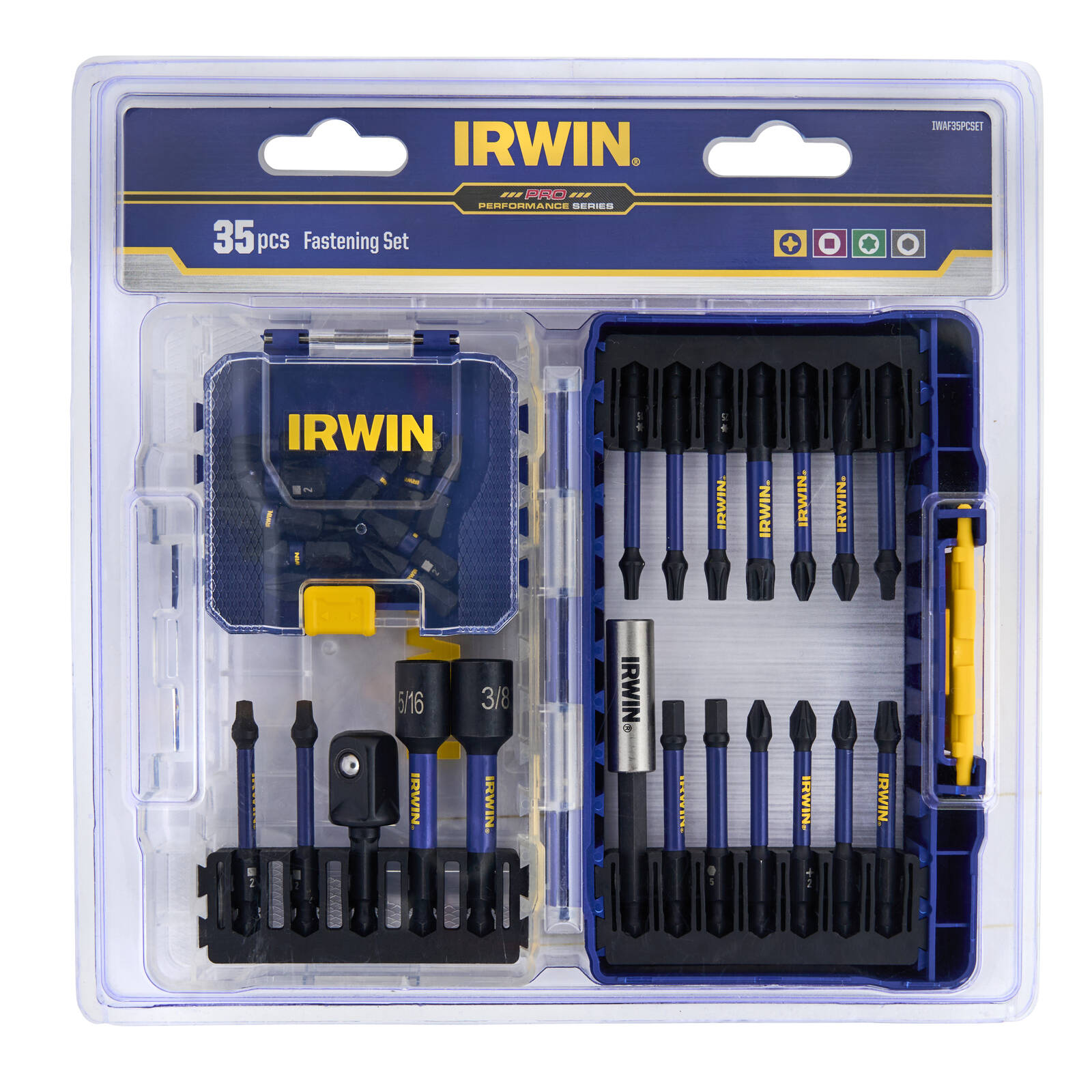 IRWIN 35 Piece Screwdriver Bit Set