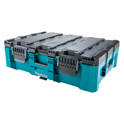 Makita Maktrak Large Tool Box, Dual-Hinged Removable Lid, Open Storage
