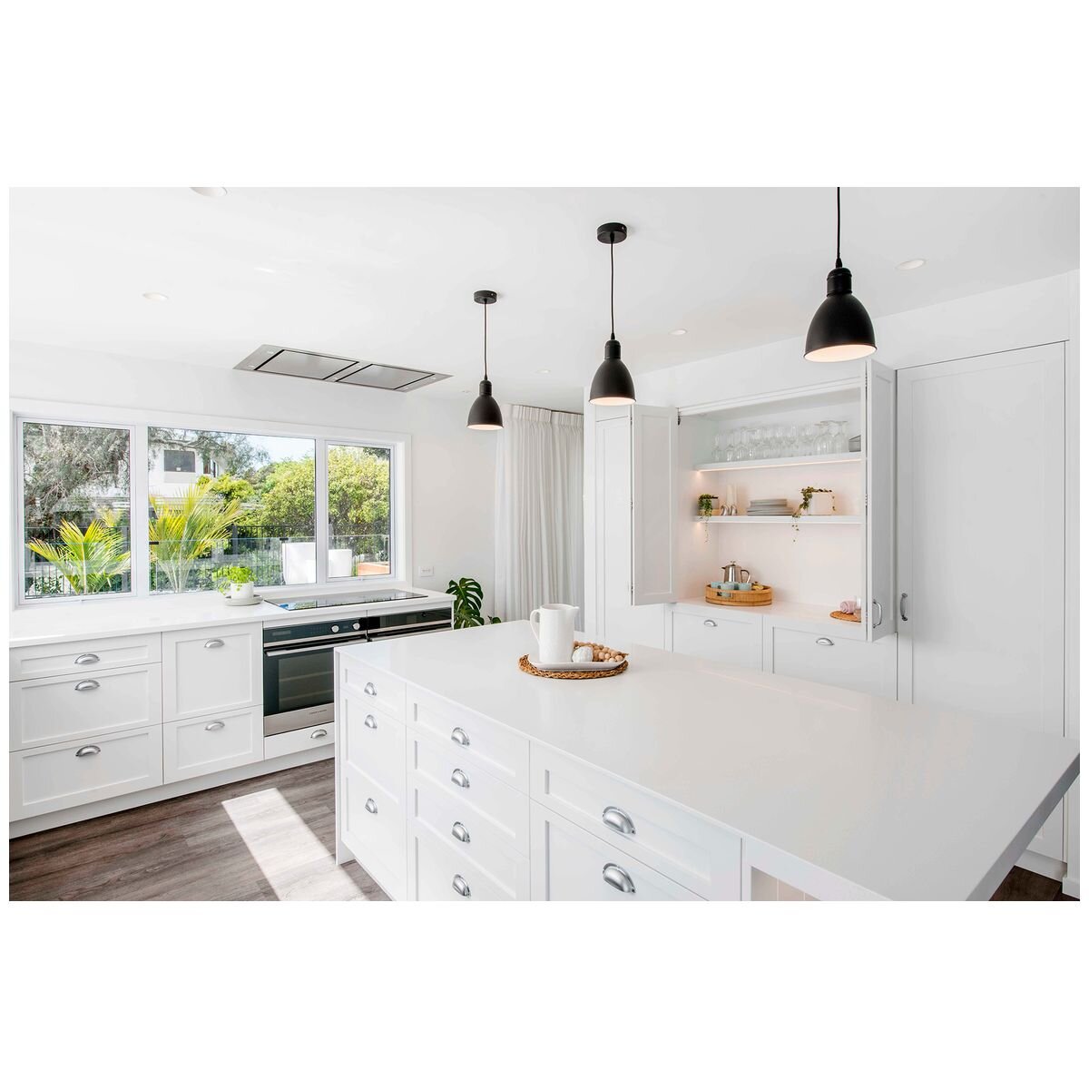 Schweigen 120cm Ceiling Cassette Rangehood - Stainless Steel, 3200m³/h, Remote Control - UM4220-12SEPAK