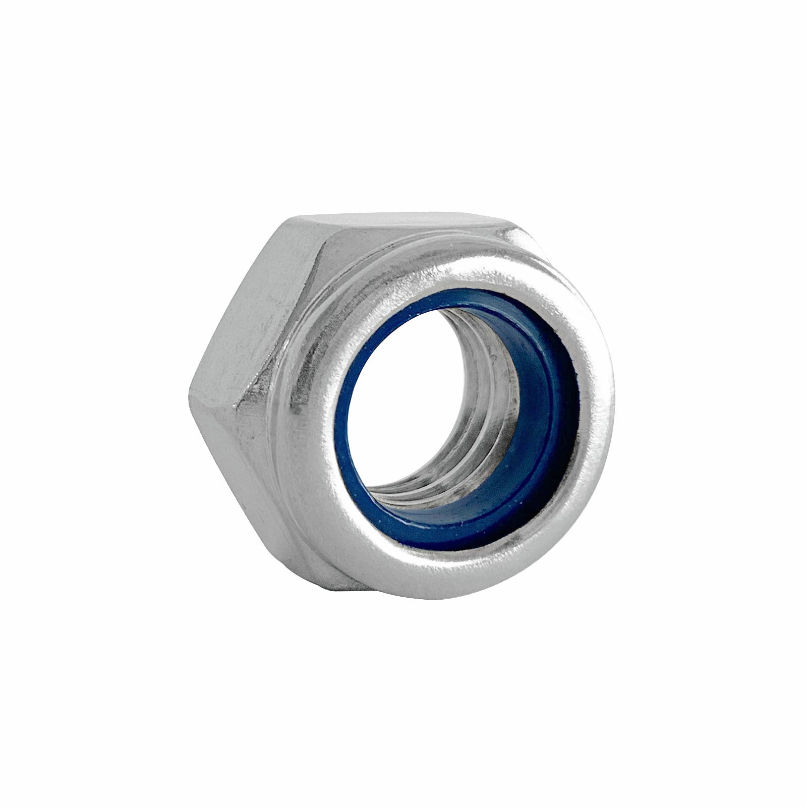 Pinnacle M8 Stainless Steel Nylon Lock Nut - 6 Pack