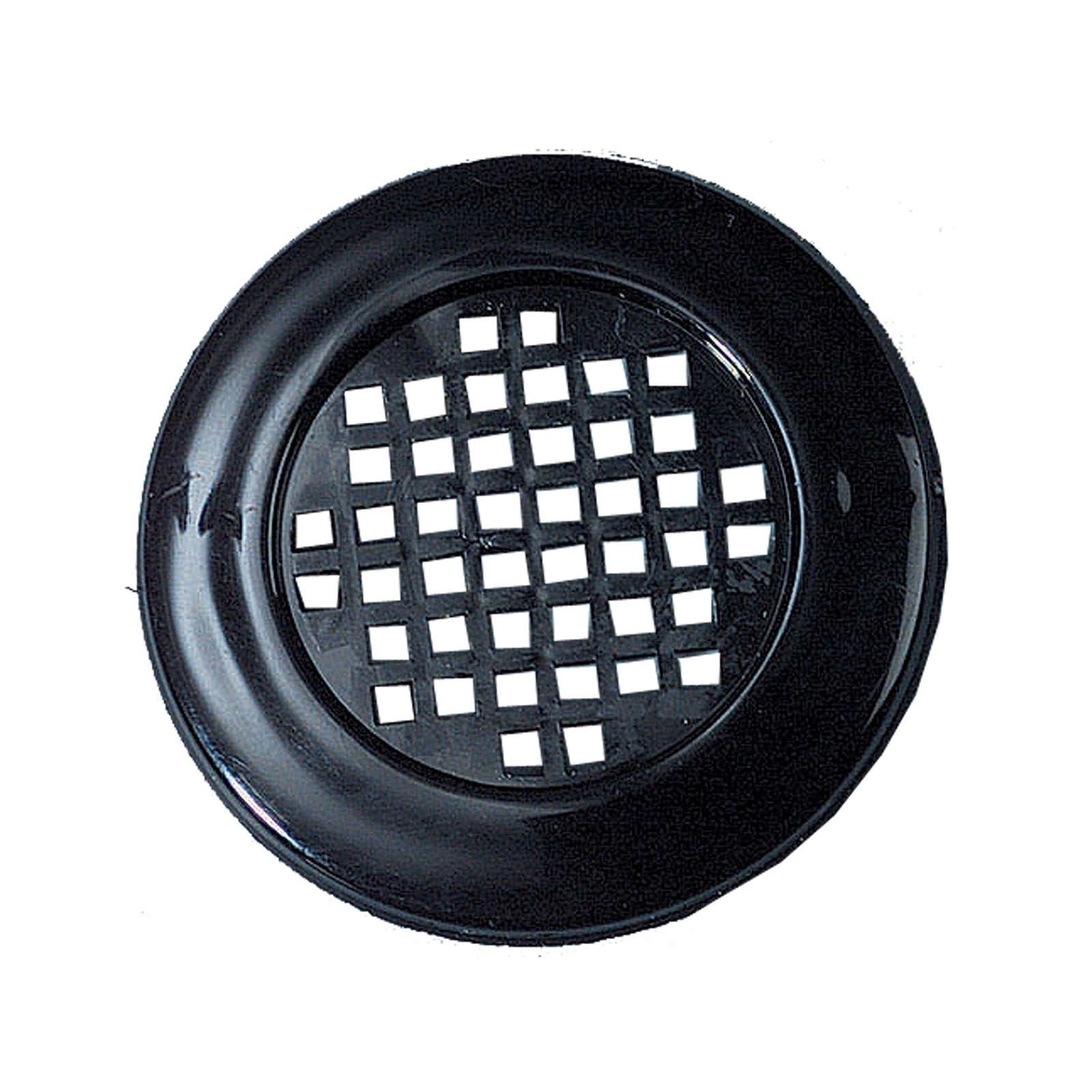 Haron 40mm Black Round Plastic Cupboard Vent
