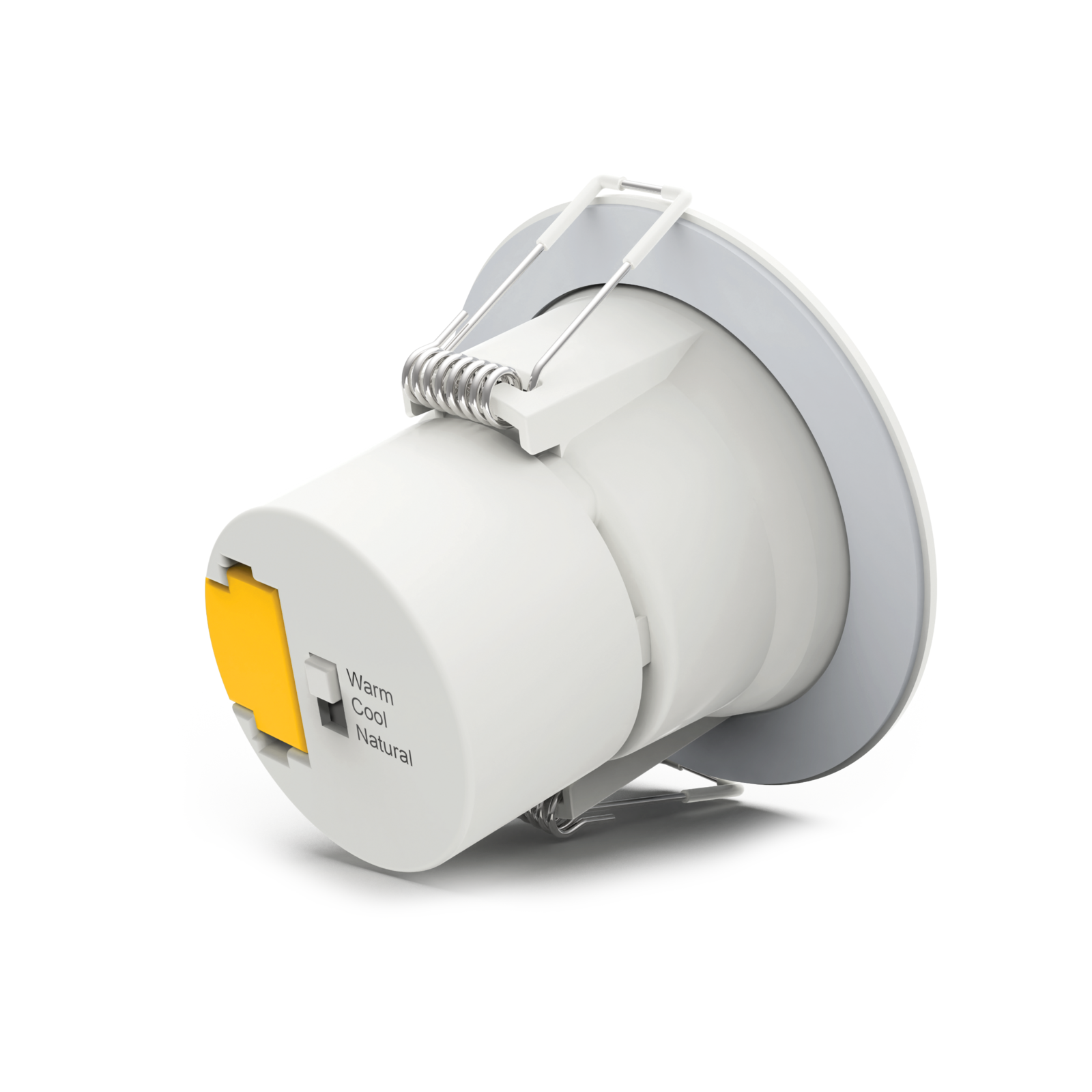 HPM Zyla 70mm White LED Tri-Colour Recessed Downlight, 5W 606lm DLI70TRIWE