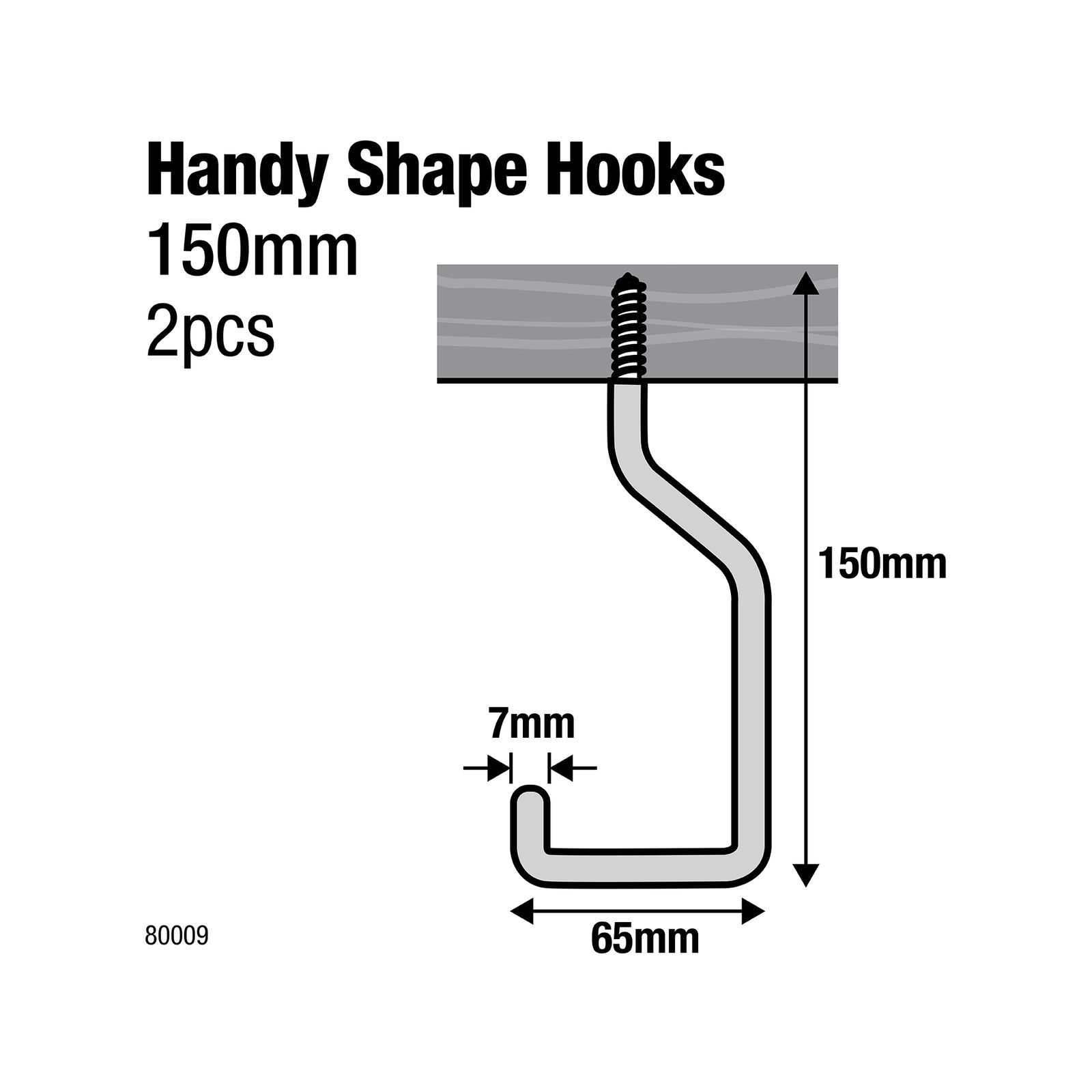 Everhang Handy Storage Hooks - 2 Pack
