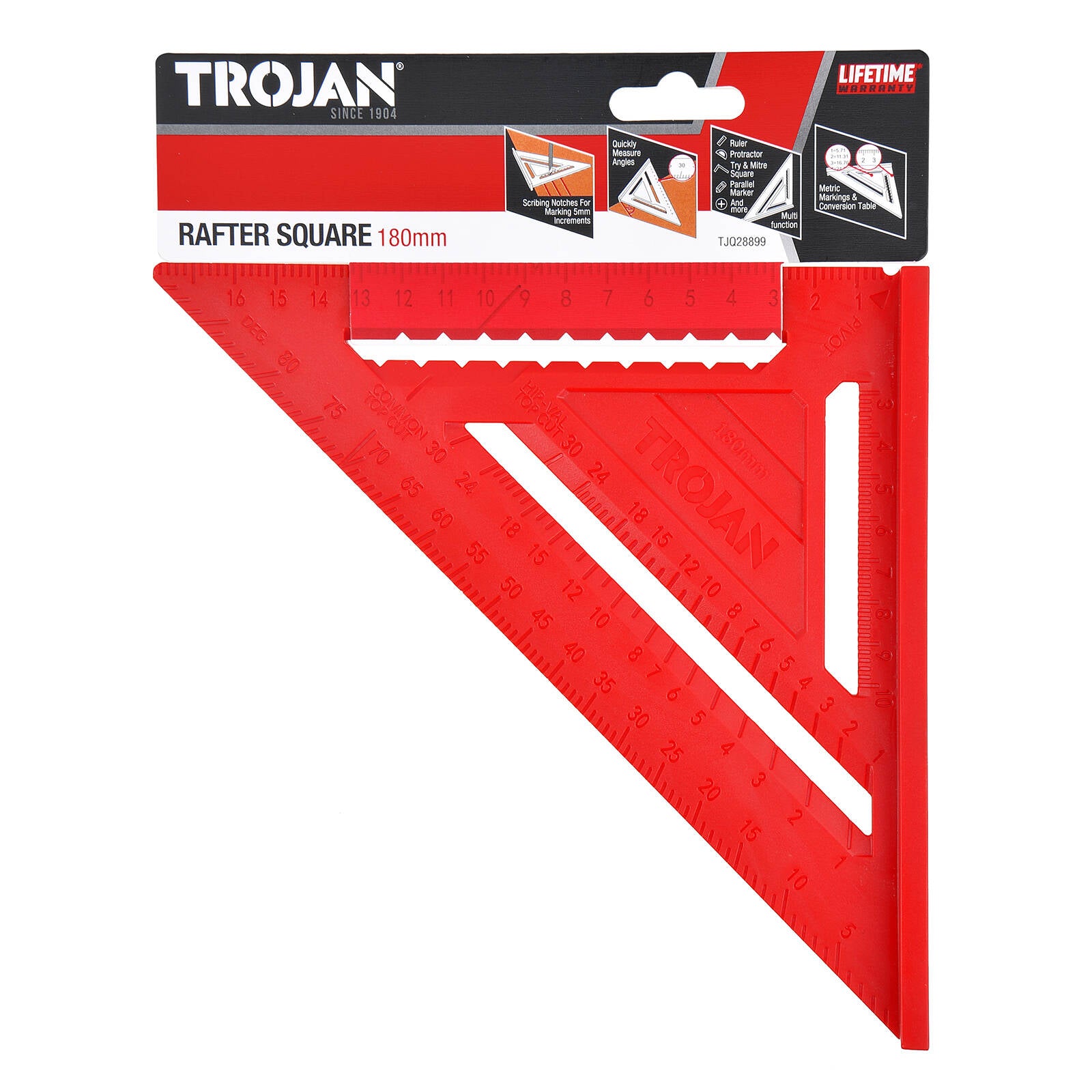 Trojan 180mm 7" Rafter Square