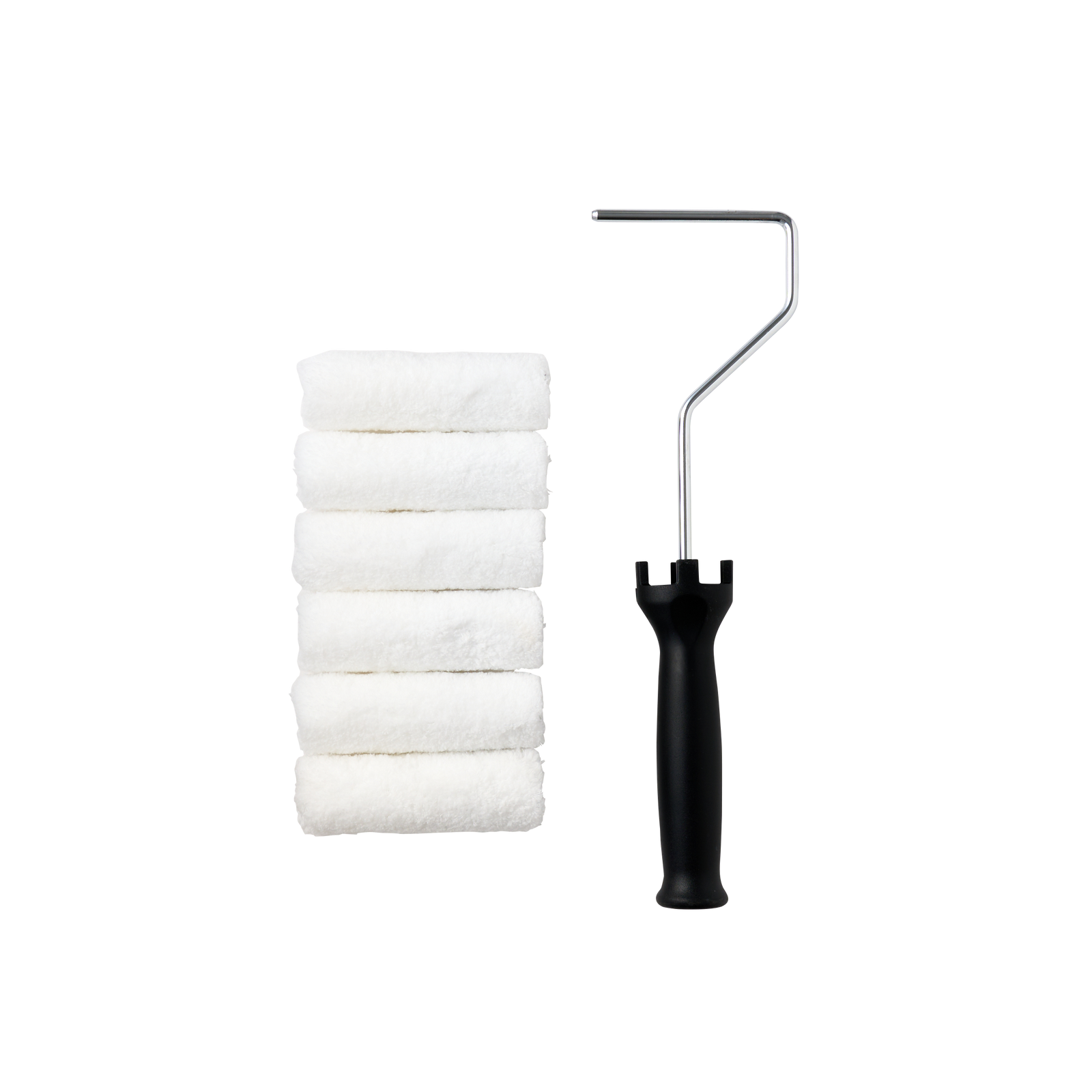 Pro Renovator 100mm Microfibre Mini Roller 10mm Nap 7 Pack