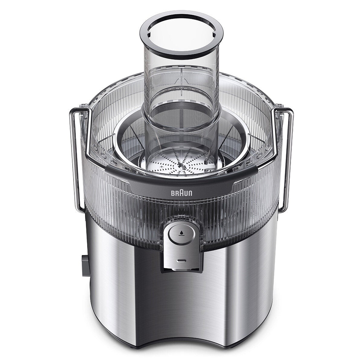Braun MultiJuice 7 Spin Juicer 1000W - FastXtract, ColdXtract, 2L Pulp Container, Two Speeds - SJ7000