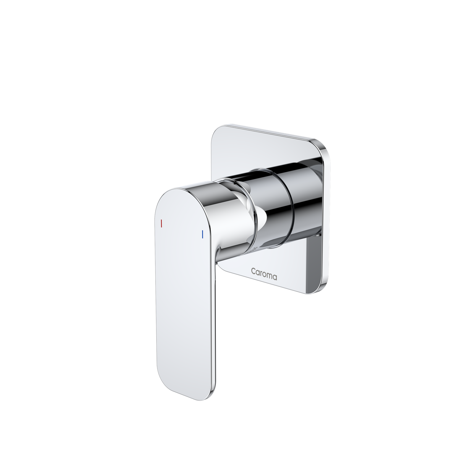 Caroma Luna Brass Bath and Shower Mixer Polished Chrome