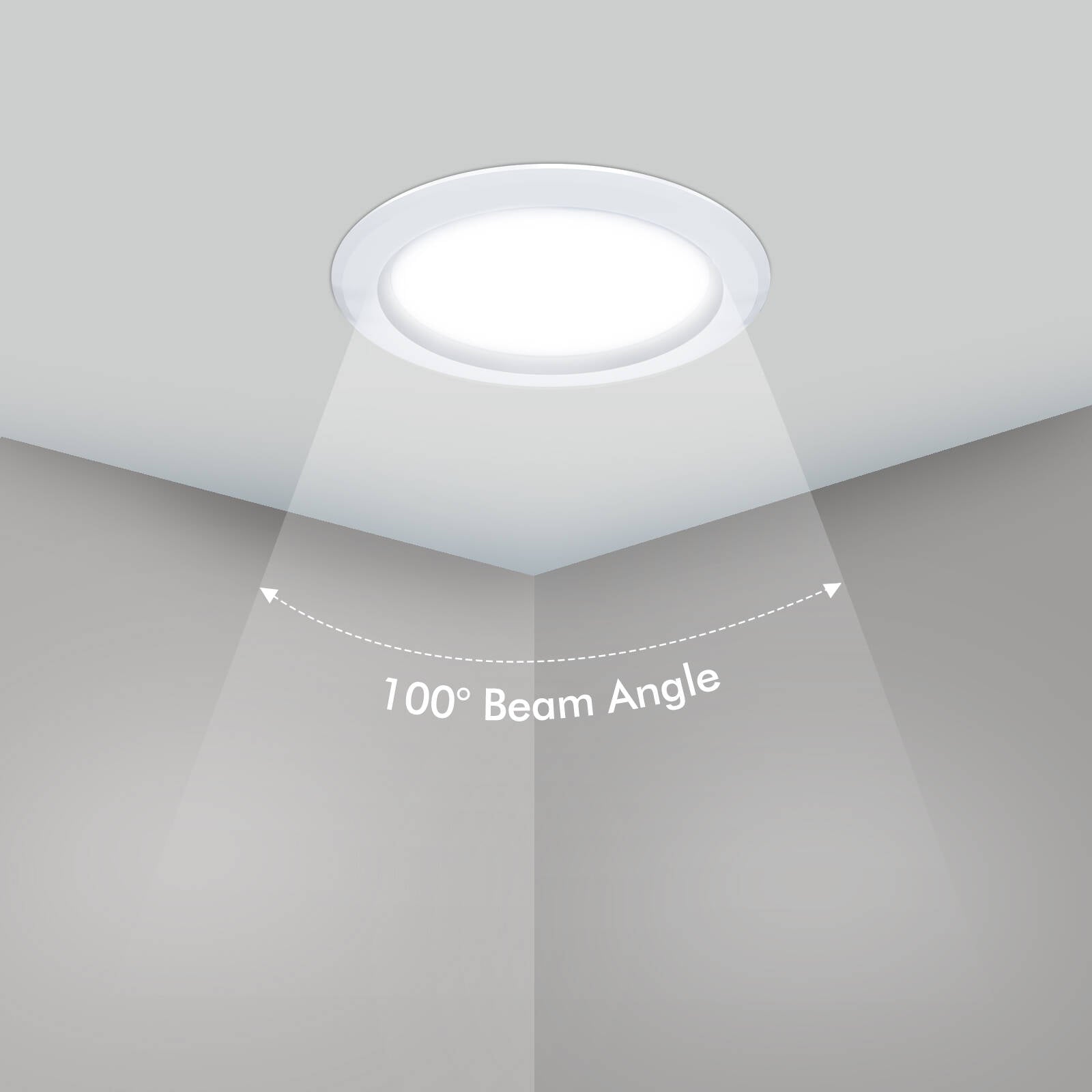 Arlec 9W 92mm Grid Connect Smart RGB+CCT LED Downlight 240V 5 Pack ALD295P5HA