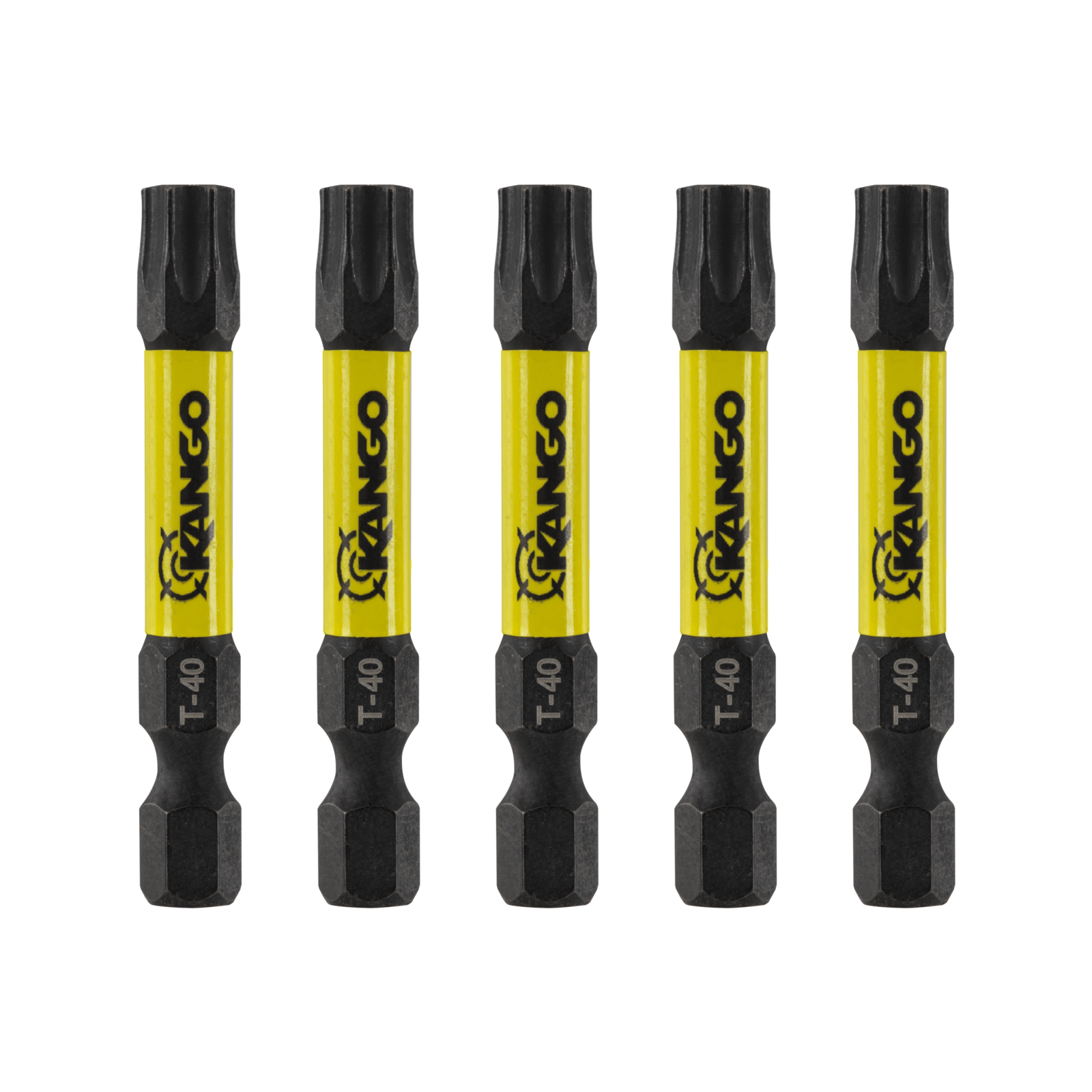 Kango HyperTorque TX40 50mm Impact Driver Bit - 5 Pack, Magnetic Tip
