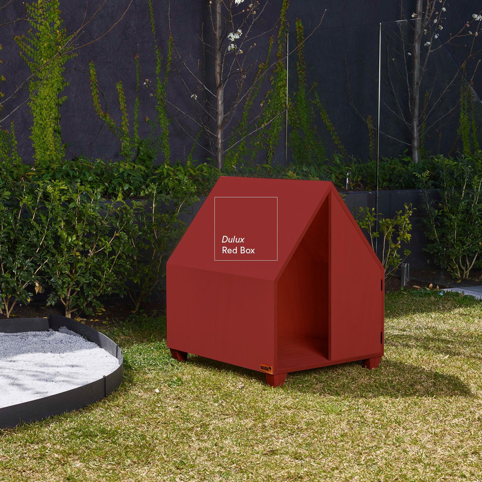 Dulux 4L True Red Low Sheen Weathershield Exterior Paint UV Resistant Tintable