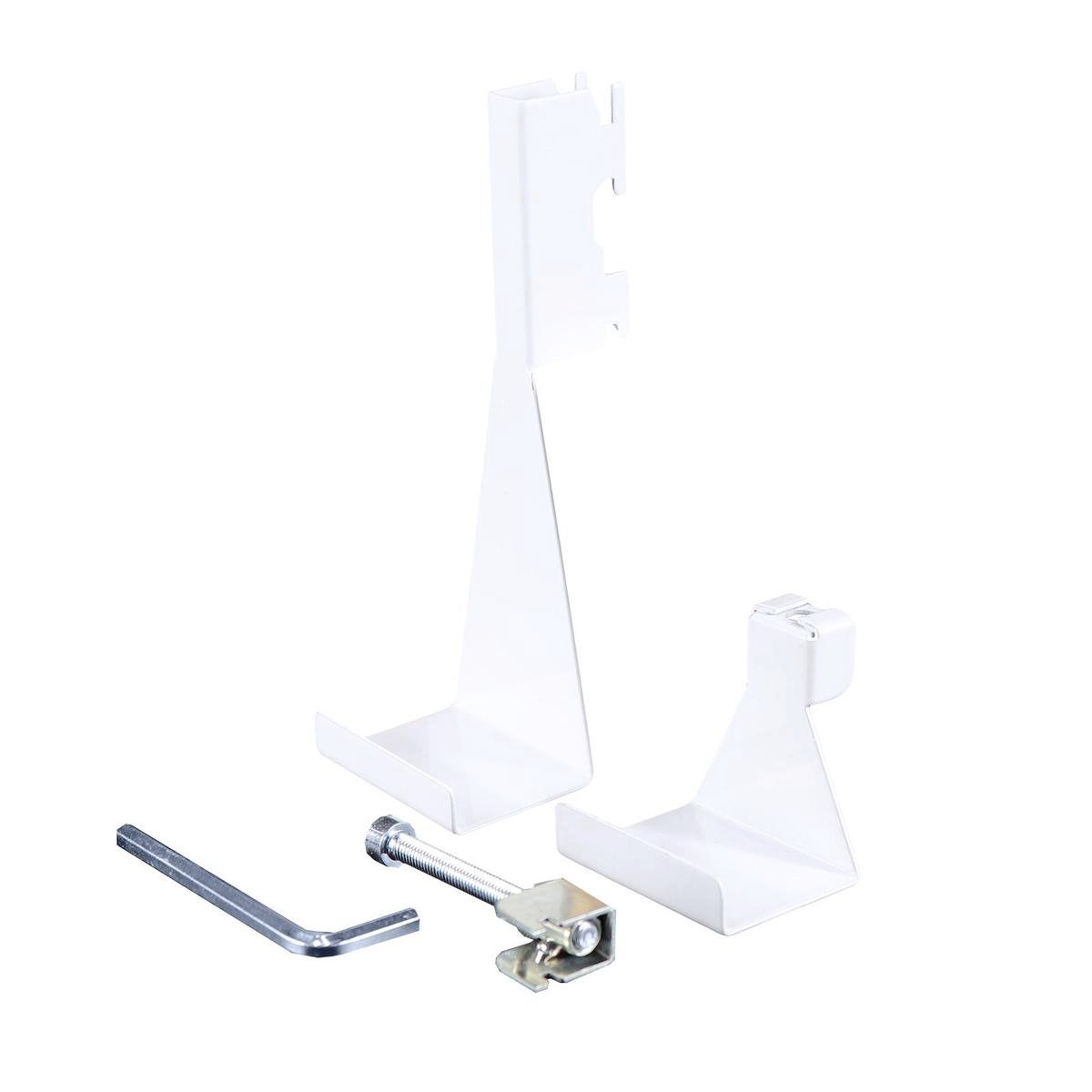 Flexi Storage Over Door Hook - White - Steel - Space Saving Solution - SuperSaverAU - view 1