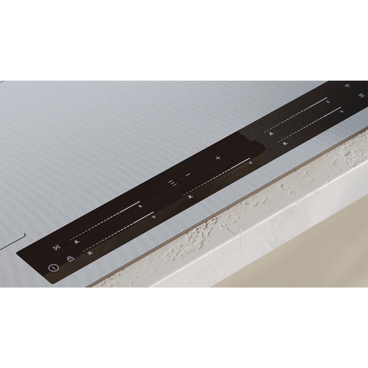 Haier 90cm 500 Series induction cooktop - five zones with Flexi Zone - grey glass - HCI905FTG4