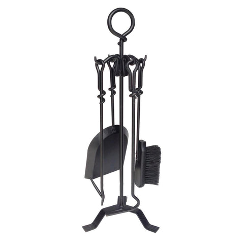 Scandia Classic Fire Tool Set - 270mm - Mild Steel - Heavy Duty - SuperSaverAU - view 1