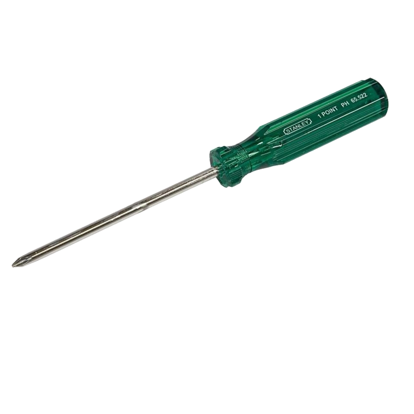 Stanley 100mm No1 Phillips Screwdriver Green