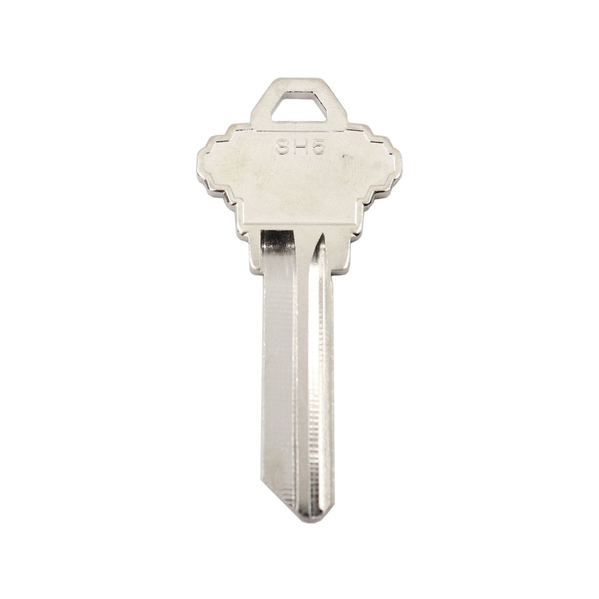 EHI SH5 Silver Blank Key 60mm Nickel Plated Brass