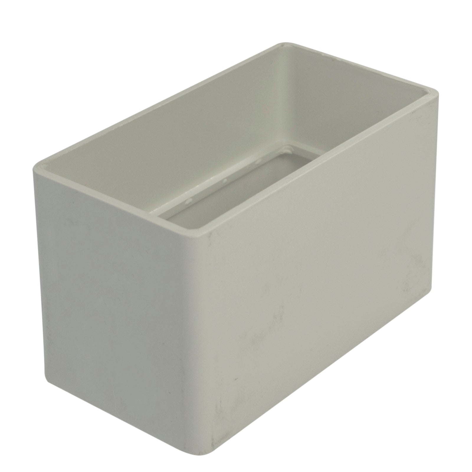 Icon Plastics 100 x 65mm White PVC Pipe Socket Downpipe