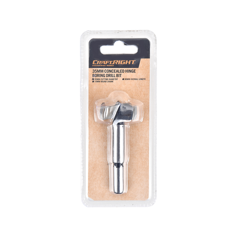 Craftright 35mm Concealed Hinge Boring Drill Bit