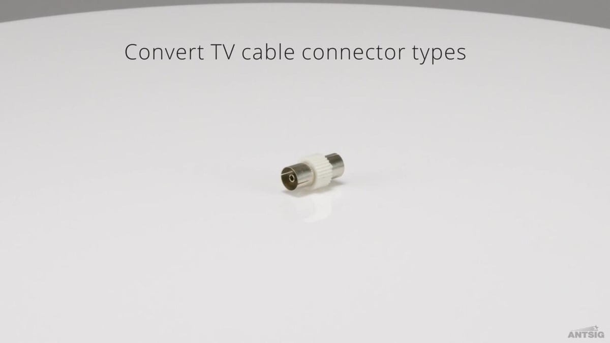 Antsig TV Joiner Female to Female Adaptor