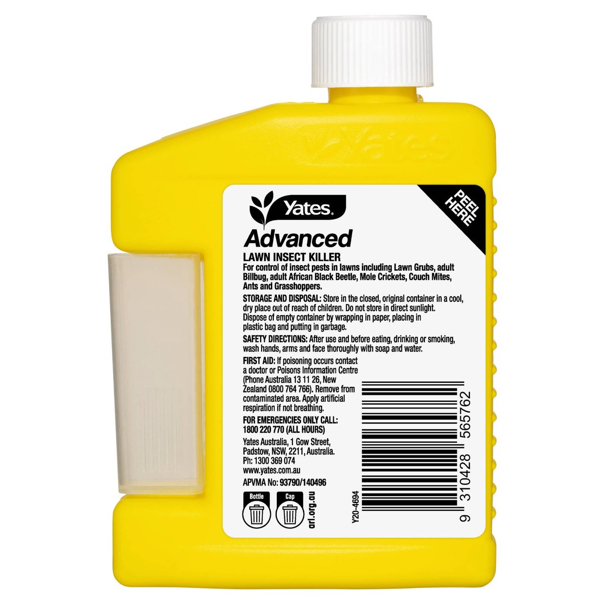 Yates 200ml Advanced Lawn Insect Killer Concentrate