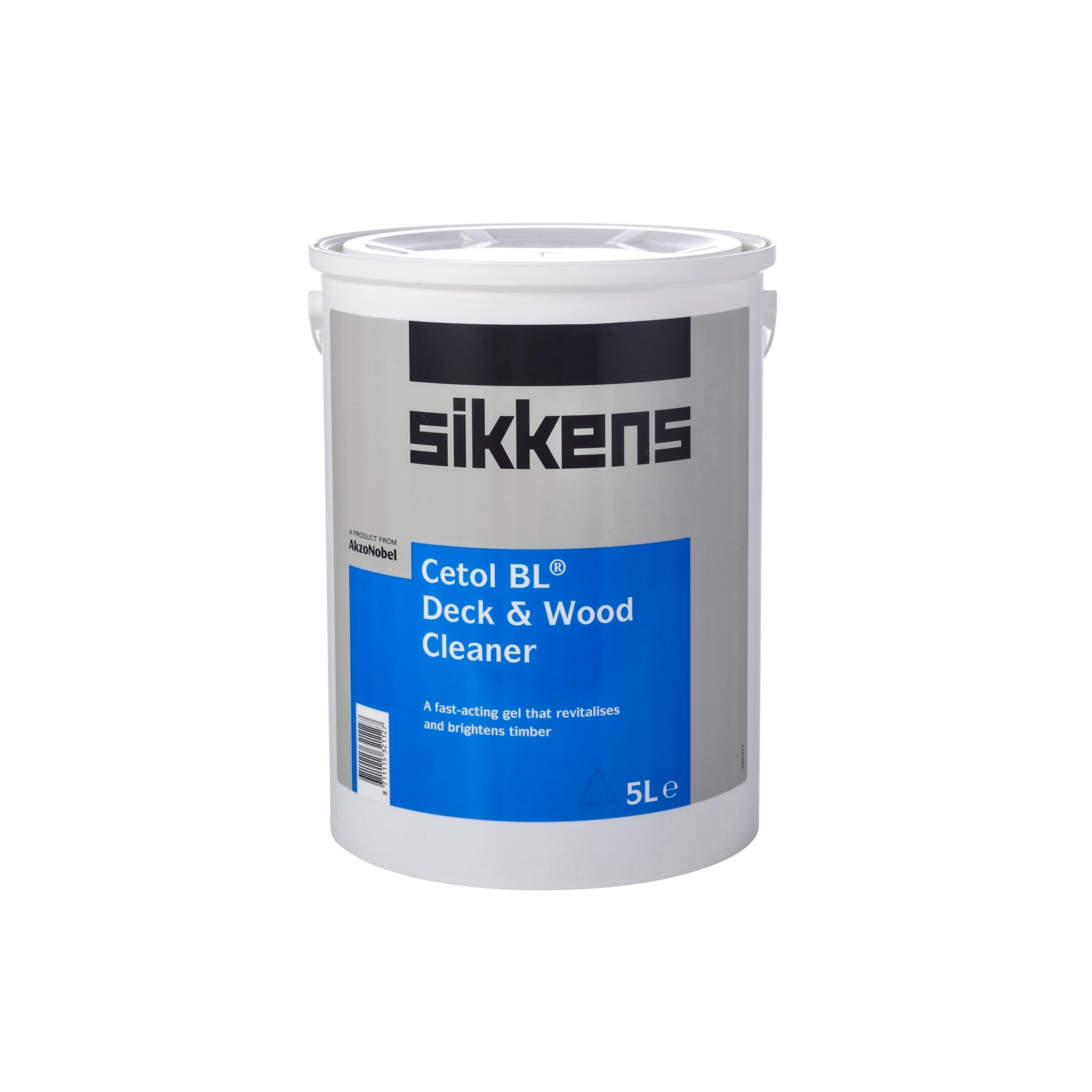 Sikkens Cetol BL Deck & Wood Cleaner 5L - Exterior Timber Decking Cleaner & Brightener