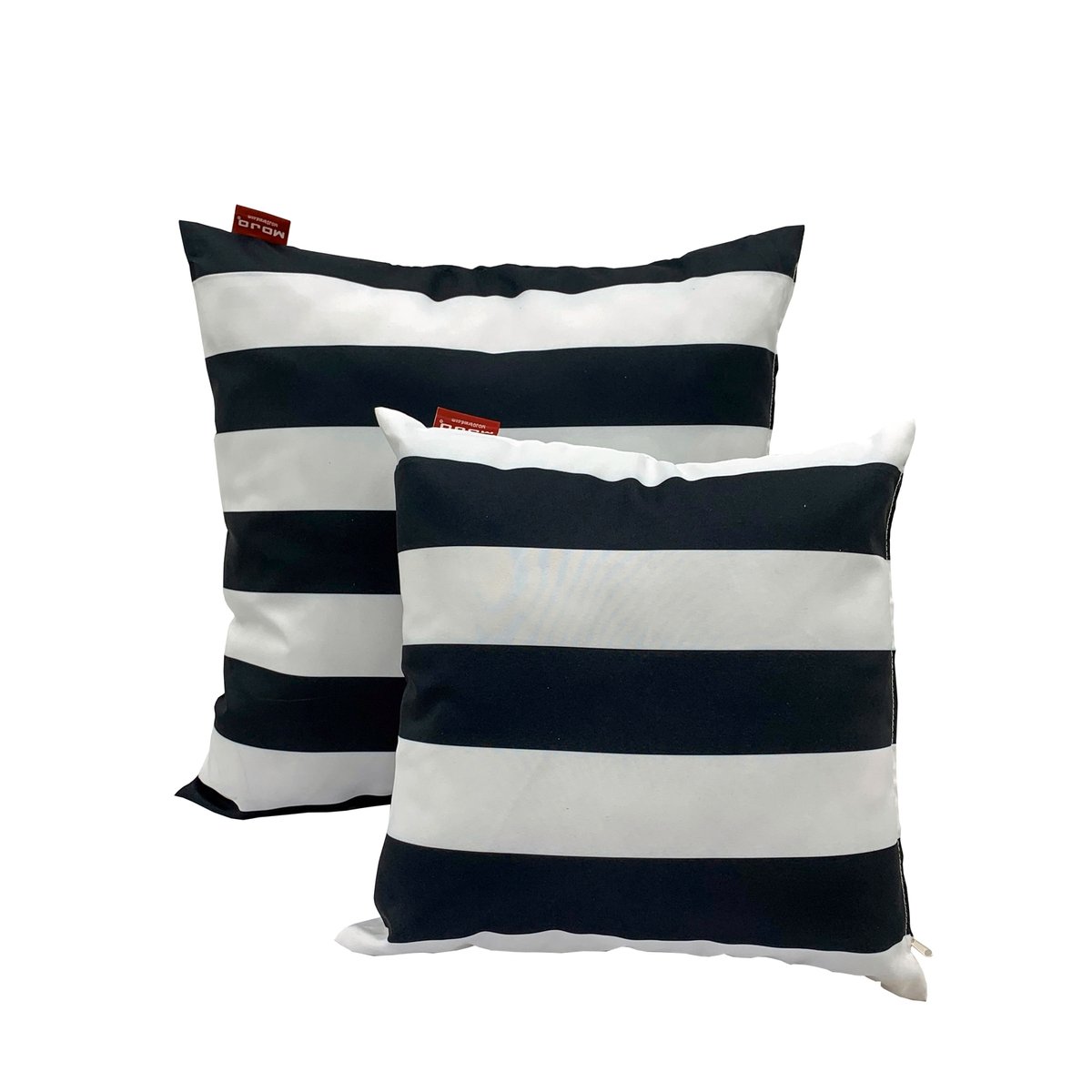 Mojo 45cm Striped Cushion Cover - Black - Contemporary Design - SuperSaverAU - view 2