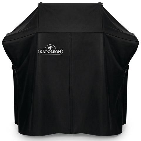 Napoleon Rogue 365 Series grill cover - water-resistant fade-resistant fabric, air vents, black - 61365