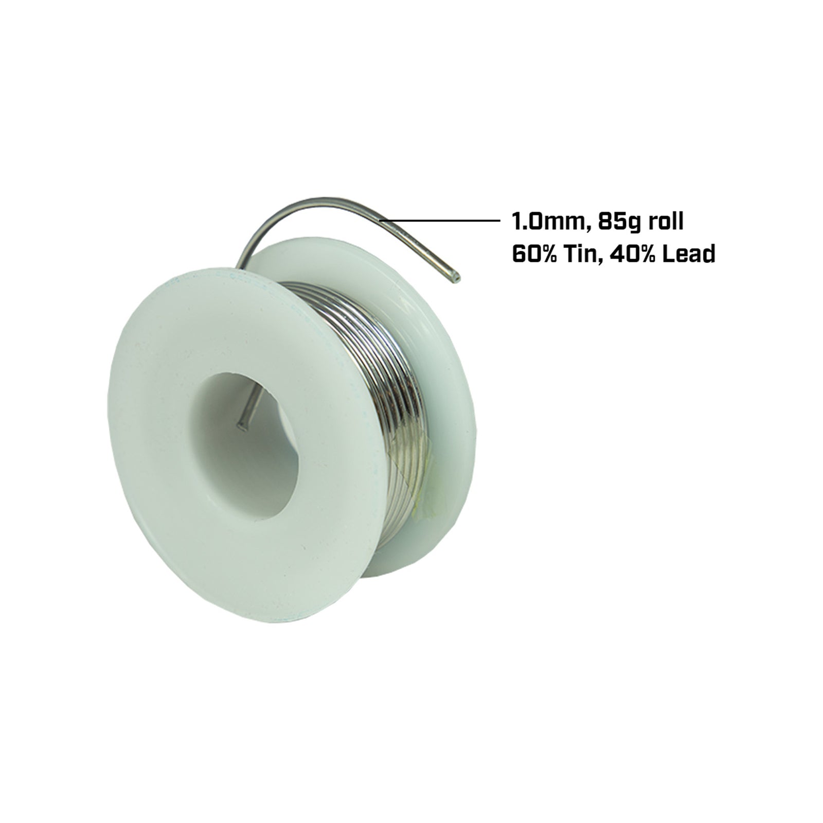Weller 1.0mm 60/40 85g Rosin Core Solder