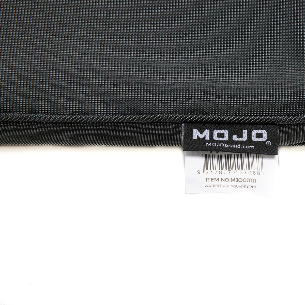 Mojo Outdoor Cushion - 42cm Grey - UV Resistant - Waterproof - Comfortable - SuperSaverAU - view 3
