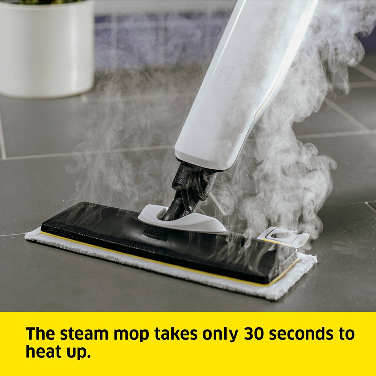 Karcher SC2 Upright White Steam Cleaner 1.513-505.0