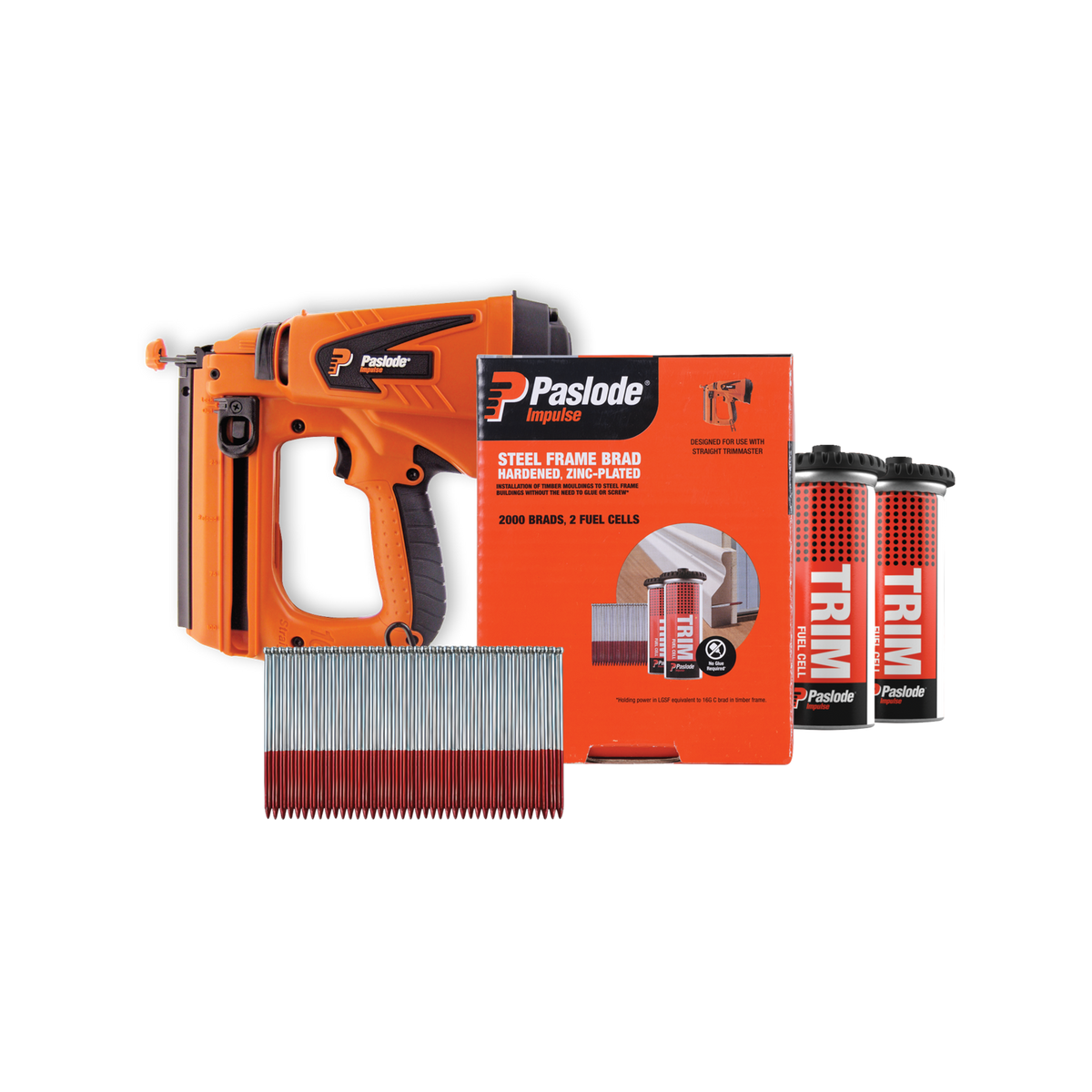 Paslode 15G x 38mm Steel Frame Brads - Box of 2000