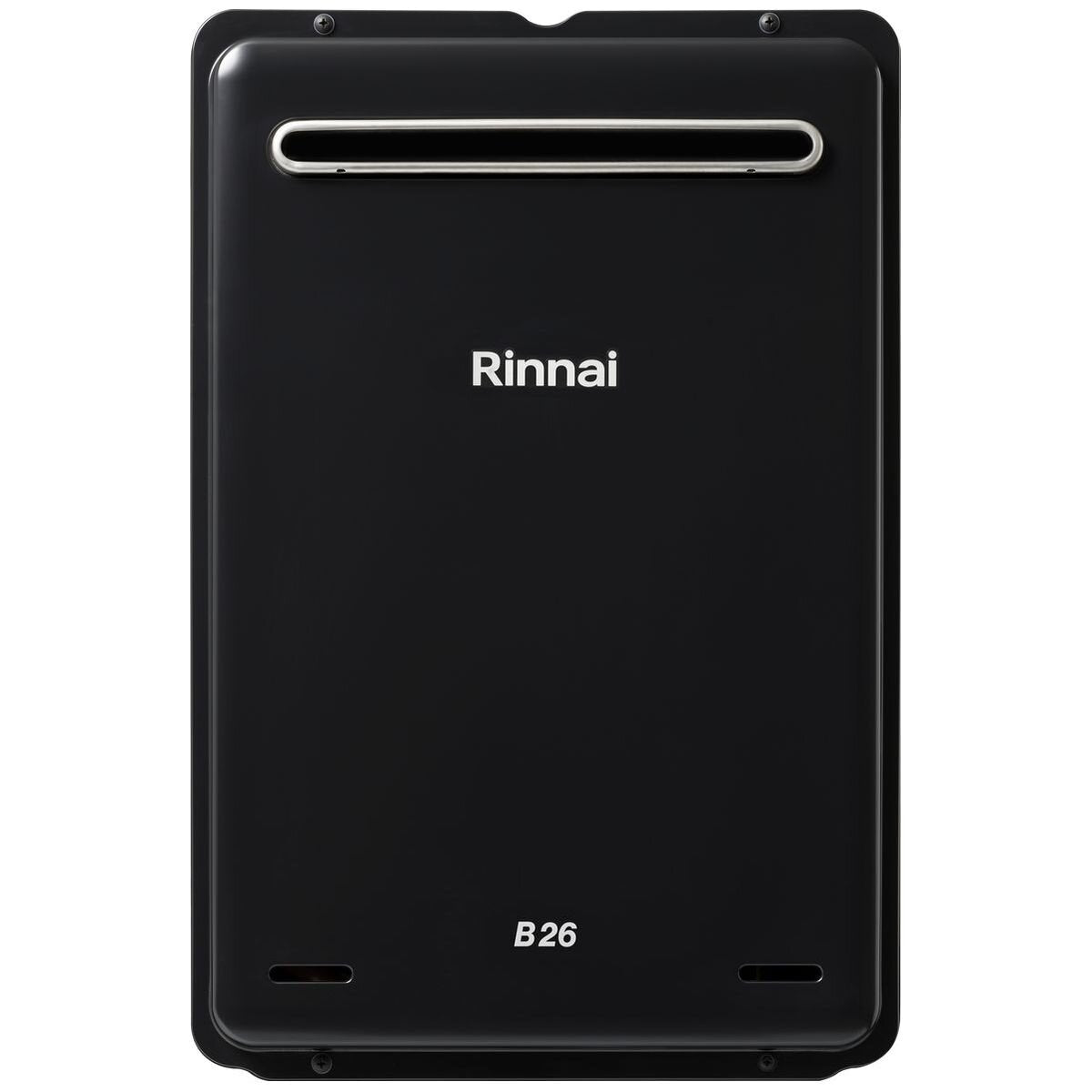 Rinnai Natural Gas Continuous Flow Hot Water System - 26L/min - Matte Black - 60°C Preset - B26N60ABLK