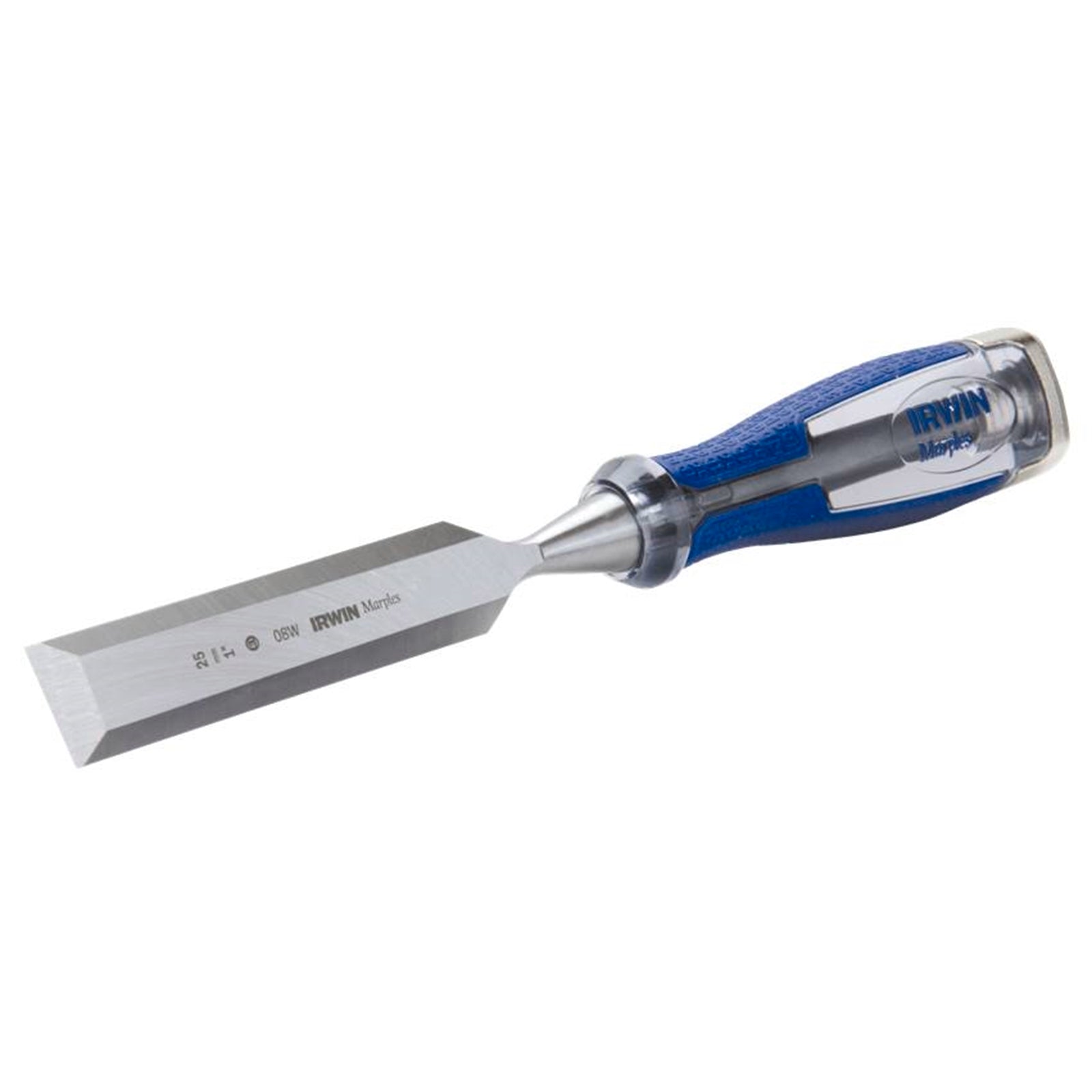 IRWIN Marples 38mm High Impact Chisel with Strike Cap, Fully Forged Thru-Tang
