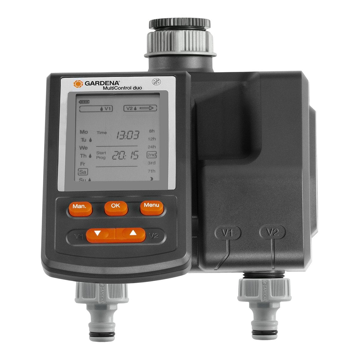 Gardena MultiControl Duo Water Computer - 2 Zones - Automatic Irrigation - SuperSaverAU - view 2