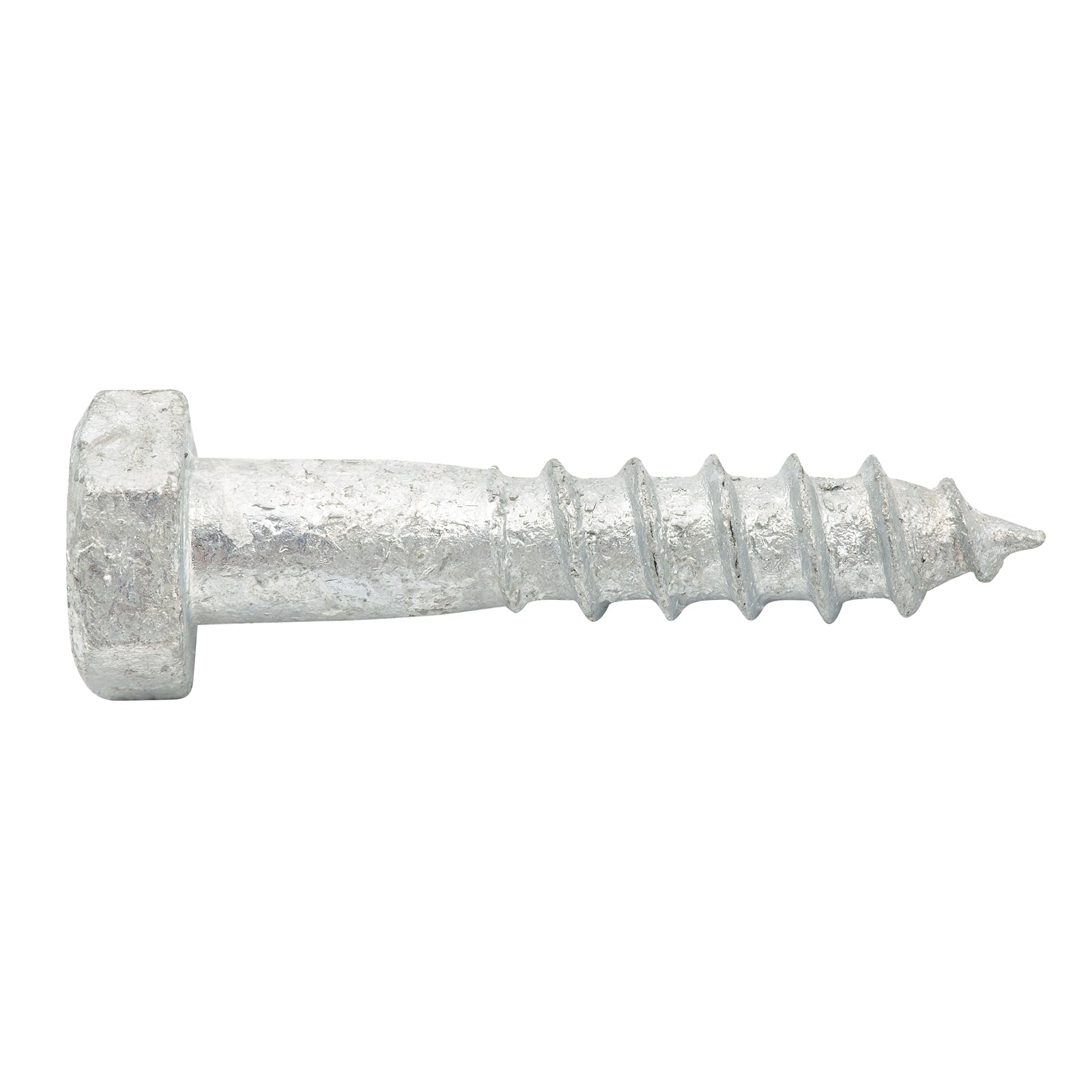 Zenith M8 x 40mm Hot Dip Galvanised Hex Head Coach Screws - 25 Pack