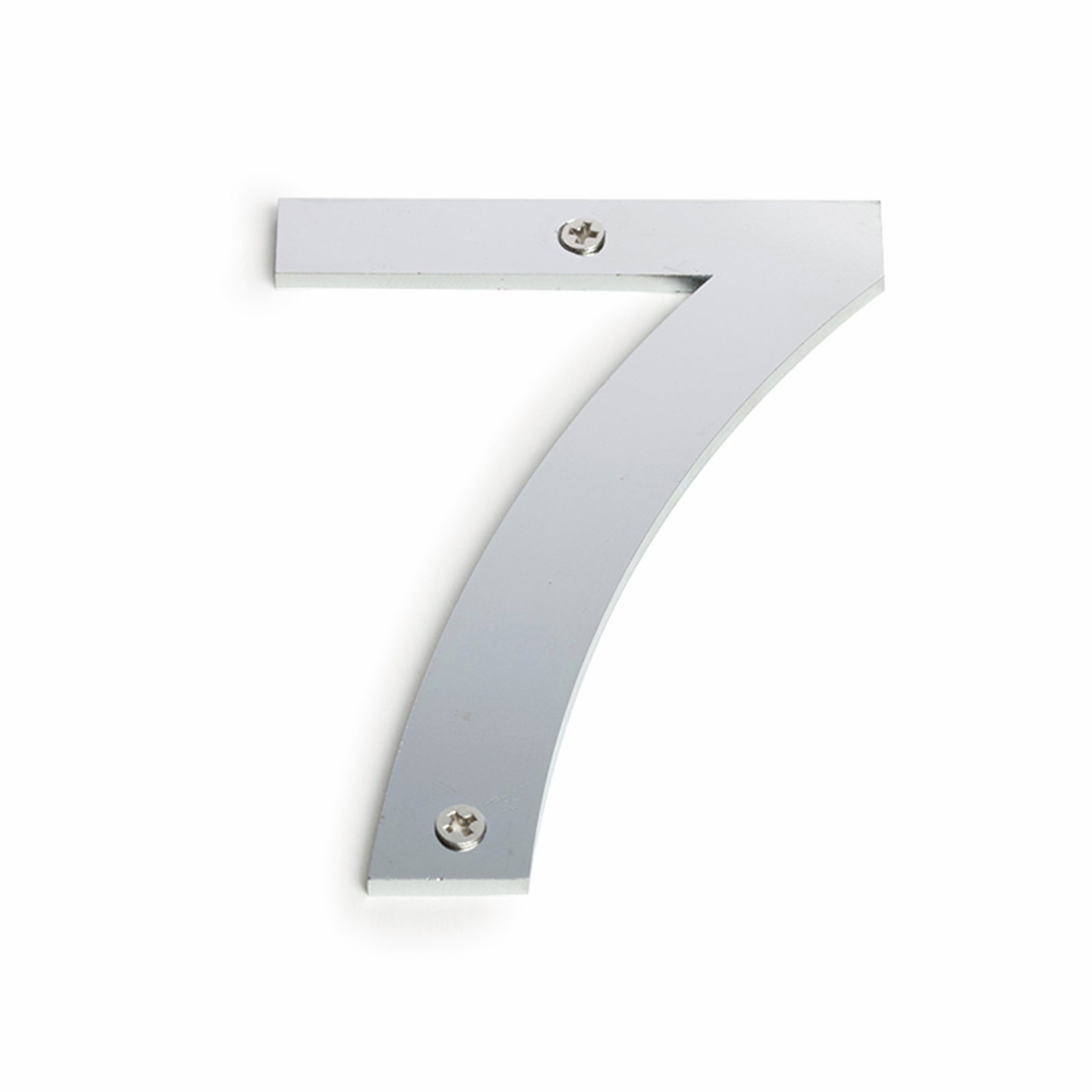 Sandleford 100mm Brushed Stainless Steel House Number 7 - Weather Resistant