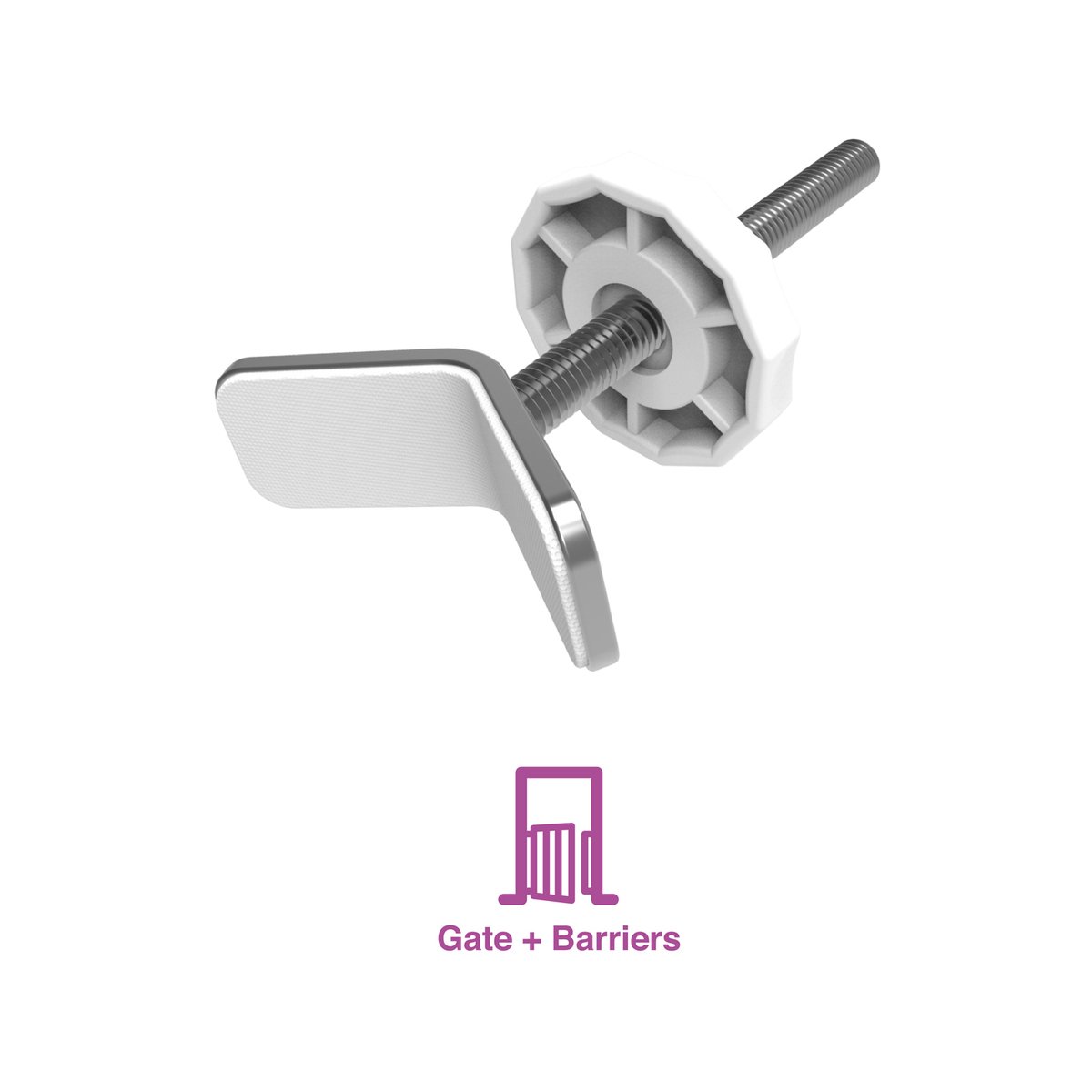 Perma Child Safety Bannister Adapter - 2 Pack - Steel - Adjustable - SuperSaverAU - view 4