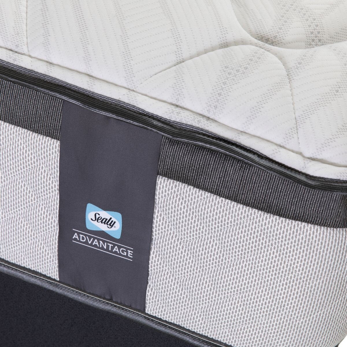 Sealy Advantage Cristal plush double mattress - premium convoluted quilt, CoreSupport system - 902142