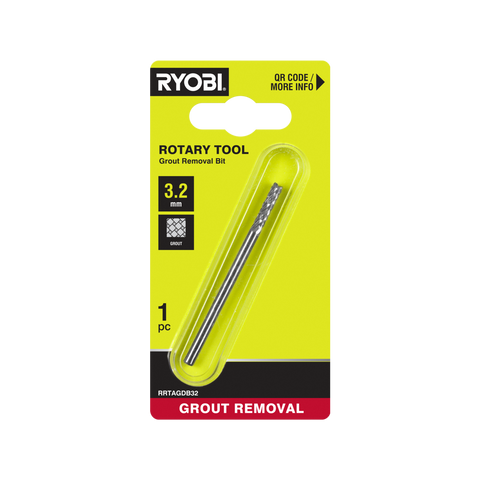 Ryobi 3.2mm Rotary Tool Grout Removal Bit