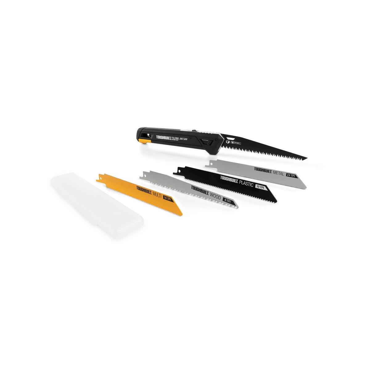 Toughbuilt Folding Jab Saw - 4 Blades - 150mm - Quick-Fold Design - SuperSaverAU - view 1