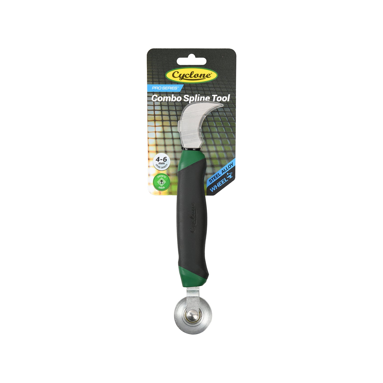Cyclone Combo Knife Spline Roller for Synthetic Flyscreens