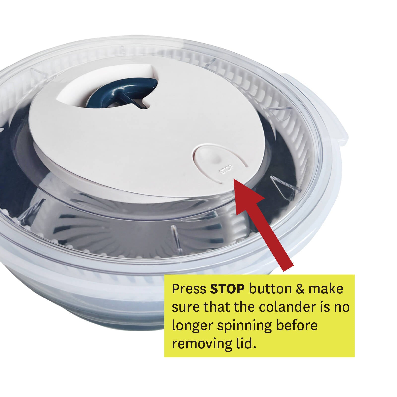All Set 4.5L Collapsible Salad Spinner and Colander Camping Kitchen