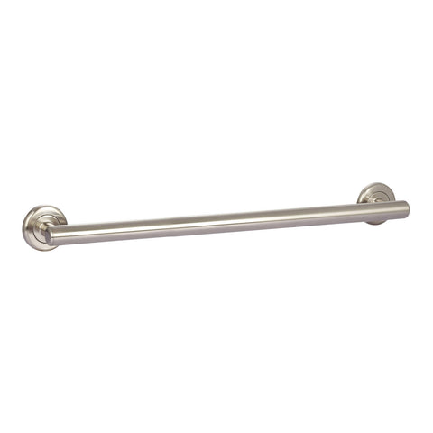 Evekare 600mm Brushed Nickel Linear Grab Rail with Concealed Flange