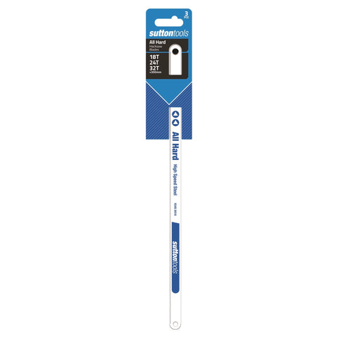 Sutton Tools 300mm All Hard Hacksaw Blade Combo, 18/24/32 TPI, 3 Pack