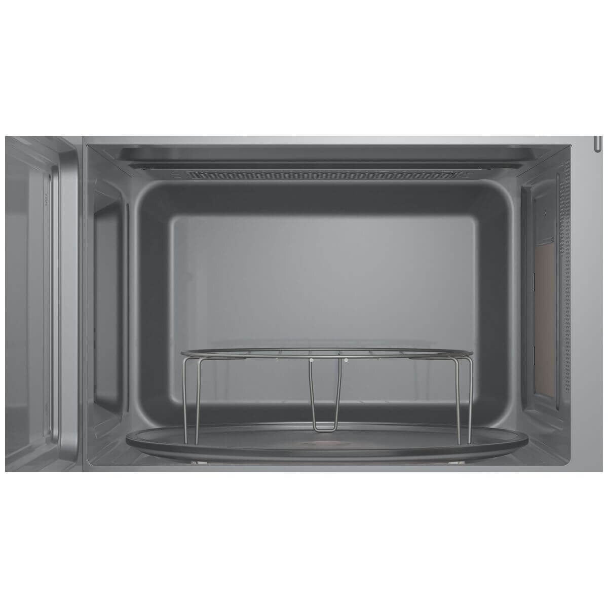Bosch Series 2 freestanding microwave with grill - 25L, 800W, AutoPilot 8, red LED display - FEL053MS3A