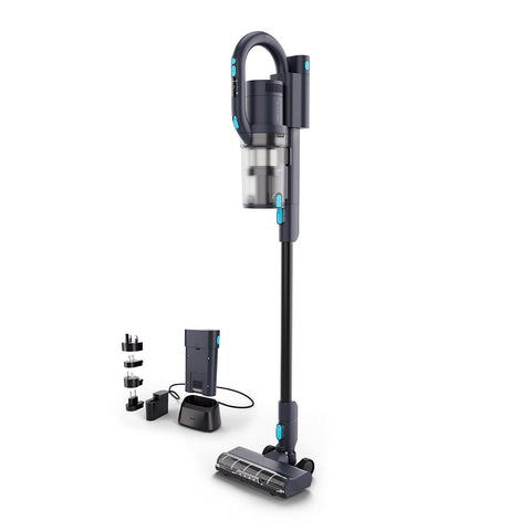 Nilfisk VU200 Grab and Go Instant stick vacuum cleaner - 550W - black and blue - 128390174PA