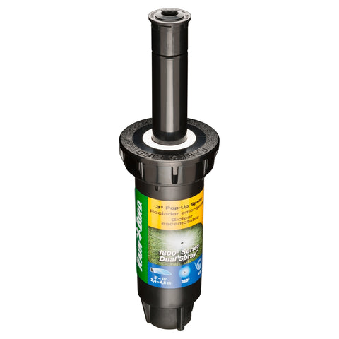 Rain Bird 1800 Series 76mm Dual Spray Full Circle Pop-Up Sprinkler